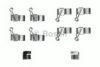 BOSCH 1 987 474 379 Accessory Kit, disc brake pads